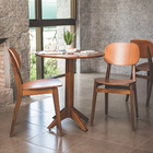 Mesa Redonda Colonial London Amêndoa 60cm Tramontina