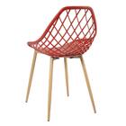 Mesa Redonda Com Tampo De Vidro 100 Cm + 4 Cadeiras Clarice C