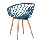 Mesa Redonda Com Tampo De Vidro 80 Cm + 3 Cadeiras Clarice Ne