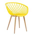 Mesa Redonda Com Tampo De Vidro 80 Cm + 3 Cadeiras Clarice Ne