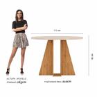 Mesa Redonda Com Vidro 4 Cadeiras Bélgica Cinam/off Prem/capu