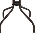 Mesa Redonda De Jardim Rio Marrom 60 Cm