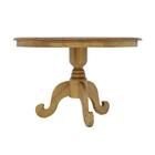 Mesa Redonda De Madeira 4 Lugares 120x120cm Troia - Iaza Móve