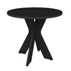 Mesa Redonda De Sala Caivano Preto