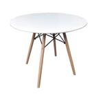 Mesa Redonda Eames Eiffel 90cm - Branca