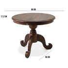 Mesa Redonda Para Sala De Jantar 2 Lugares Halsey 90 Cm Canel