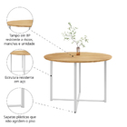 Mesa Redonda Renata 1m Artefamol