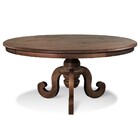 Mesa Redonda Sala De Jantar 8 Lugares Mariah 160cm Pé Tornead