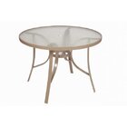 Mesa Redonda Tampo Em Vidro Slim 102,5cm