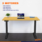 Mesa Regulagem De Altura Elétrica Sistema De Motor Duplo Tamp