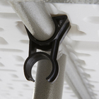 Mesa Resina Dobravel 1,80m² Branco e Cinza Naterial