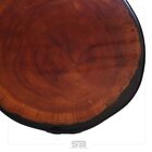 Mesa Resinada De Centro/ Cabeceira Dublin - Madeira Maciça E