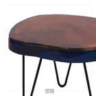 Mesa Resinada De Centro/ Cabeceira Lituania - Madeira Maciça