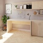 Mesa Reta Corp 25mm 140cm Bramov Móveis Geneve