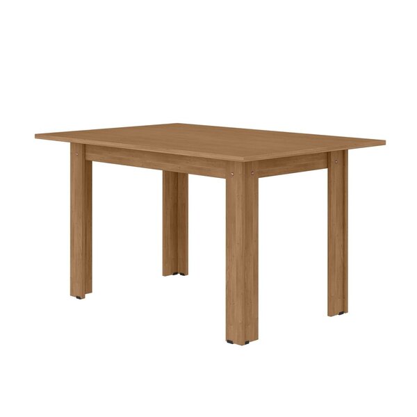 Mesa Retangular 120x80cm Tp Mdf Lisboa Canela Rústico