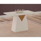 Mesa Retangular 4 Lugares Stela Off/decor