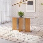 Mesa Retangular 6 Lugares Graciosa Candian 1,60 X 0,80 Jcm Mó