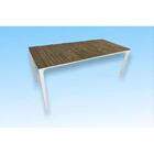 Mesa Retangular Bilbao 165x90cm Br/polywood Teka Green House