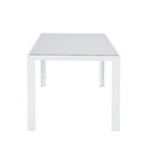 Mesa Retangular Lyra II Alumínio 74x90x160cm Branco Naterial