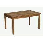 Mesa Retangular Madeira Maciça Ipanema  Polisten Nogueira