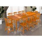 Mesa Retangular Piratini Colonial 90x250 Cm 100lb