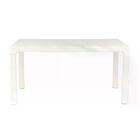 Mesa Retangular Rattan Niza Branca