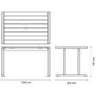 Mesa Retangular Tramontina