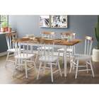 Mesa Retangular Udine Marrom E Branco