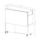 Mesa Retrátil Com Banquetas Preto