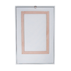 Mesa Retrátil De Parede Com Organizador Madeira E Mdf Branco/