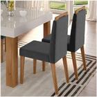 Mesa Retrátil Lena E 4 Cadeiras Para Sala De Jantar Alana N04