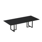 Mesa Reunião 2600x1200mm Mr2600p25tub Preto