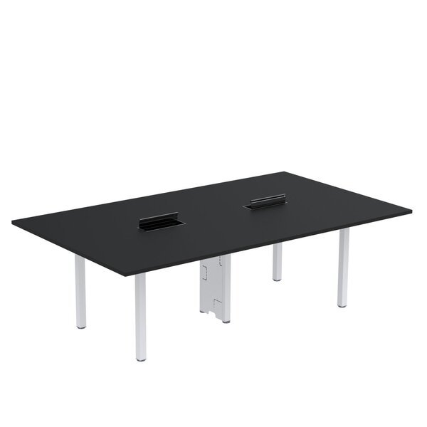 Mesa Reunião 320cm X 140cm Mrcpb3214 Preto/branco