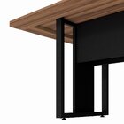 Mesa Reunião 6 Lugares Com 1 Caixa De Tomadas Pé Quadro 200x9