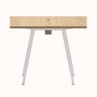 Mesa Reunião 8 Lugares 230cm Central Tomada Escritório Indust