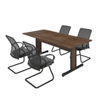 Mesa Reunião Boss Marrom