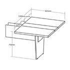 Mesa Reunião Escritório 14 Lugares Com Caixa De Tomada, Tampo