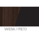 Mesa Reunião Redonda 1,20 Web25 - Pé Quadro - Varena / Preto