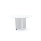 Mesa Reunião Redonda Maxxi Mx1000  Branco