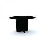 Mesa Reunião Redonda Maxxi Mx1000  Preto