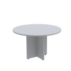 Mesa Reunião Redonda Mrr1100p25pp Cinza