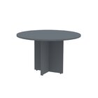Mesa Reunião Redonda Mrr1100p25pp Grafito