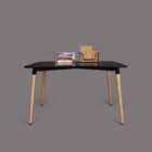 Mesa Rita Preta 120x80 Mor