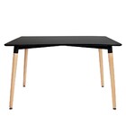 Mesa Rita Preta 120x80 Mor