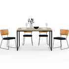 Mesa Rivera Nature 136cm Com 4 Cadeiras Allana F01 Couríssimo