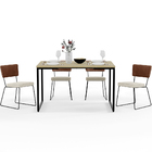 Mesa Rivera Nature 136cm Com 4 Cadeiras Allana F01 Couríssimo