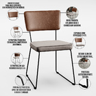 Mesa Rivera Nature 136cm Com 4 Cadeiras Allana F01 Couríssimo