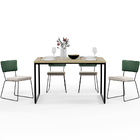 Mesa Rivera Nature 136cm Com 4 Cadeiras Allana F01 Facto Verd