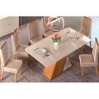 Mesa Rubi Retangular 6 Lugares 1700mm Tampo Chanfrado E Vidro