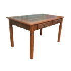 Mesa Rústica Mila Em Madeira De Demolição - Cód 870 Acabament